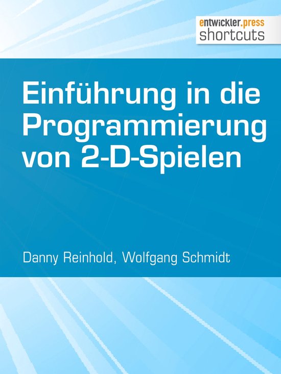 shortcuts 190 - Einführung in die Programmierung von 2-D-Sp ... - cover