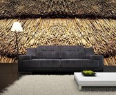 Straw Nature Texture Photo Wallcovering
