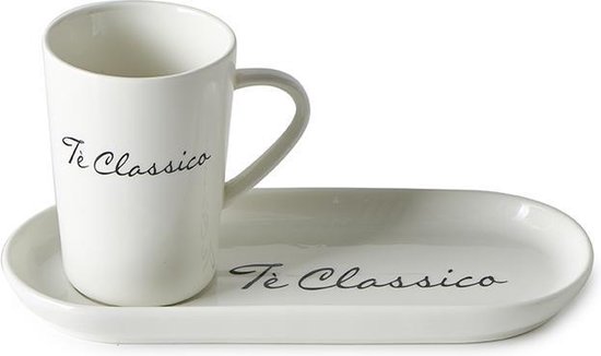 Riviera Maison Tè Classico Cup And Saucer- Koffie & Thee Drinkgerei |  bol.com