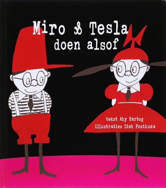 Cover van het boek 'Miro & Tesla doen alsof'