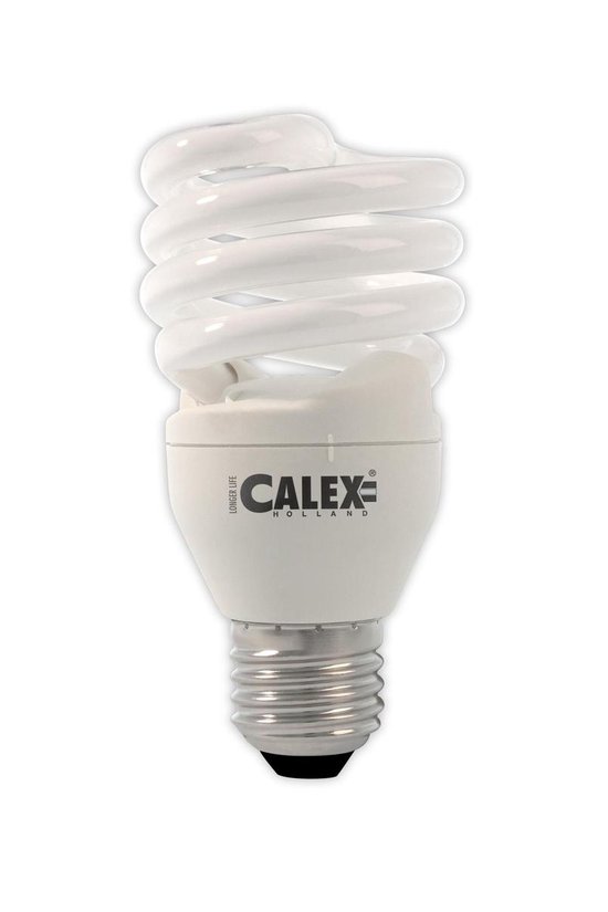 Autorisatie succes interval Calex spaarlamp spiraal 20W (vervangt 128W) grote fitting E27 daglicht |  bol.com