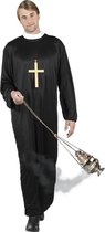 6 stuks: Volwassenenkostuum Priest - Medium-Large
