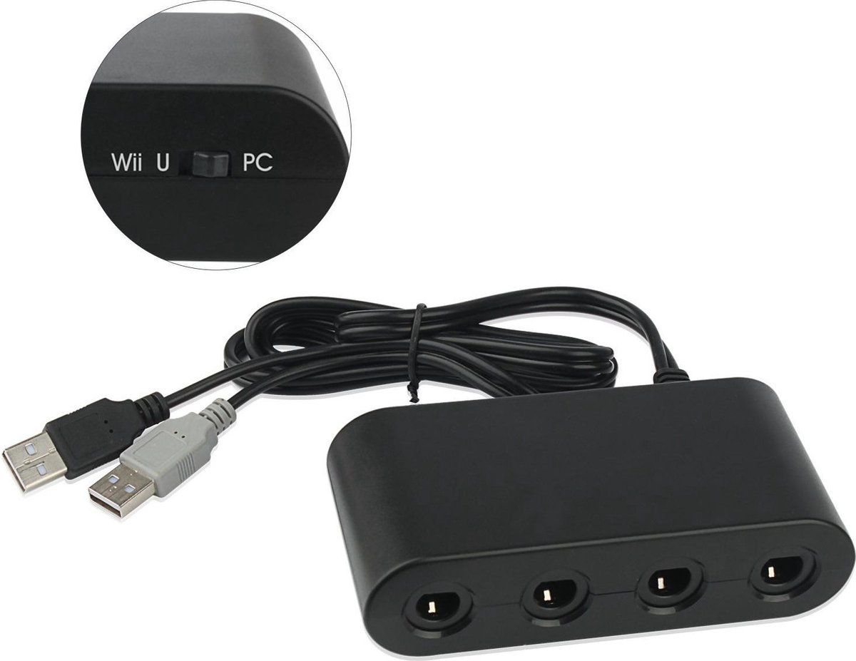 gamecube controller adapter for pc four swords