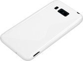 Huawei Ascend W2 Silicone Case s-style hoesje Wit