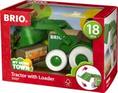 BRIO Tractor met Voorlader - 30307