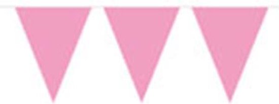 Een deel probleem mager Baby roze vlaggenlijn 10 meter | bol.com