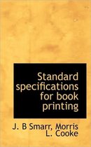 Standard Specifications for Book Printing