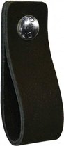 NiiNiiX Leren handgreep Zwart - Maat S 3,0 x 15 cm;