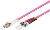 DSIT Glasvezel kabel LC-ST OM4 (laser optimized) 1 m