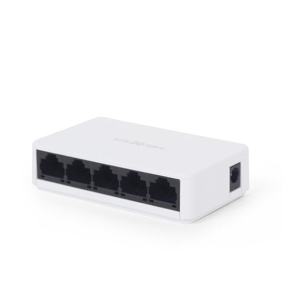 Maxxter - LAN Switch - 5 poorten - 100 Mbps - Klein van formaat - Plug &  Play -... | bol.com