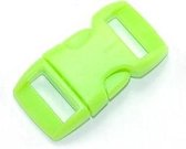 3x Paracord buckle / sluiting - Groen #3