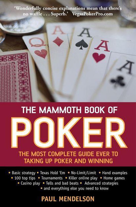 The Mammoth Book of Poker - cover