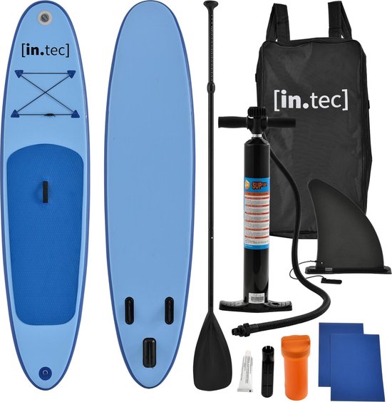in.tec]® SUP Board met accessoires - blauw | bol.com