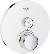 GROHE Grohtherm SmartControl Thermostatiche Douchekraan - Inbouw mengkraan - Rond - Wit
