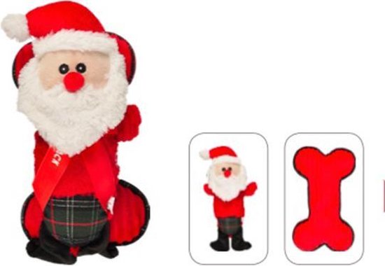 11€44 sur Peluche Père Noël 25cm Pour Enfants Jouet_Rouge - Animal en  peluche - Achat & prix