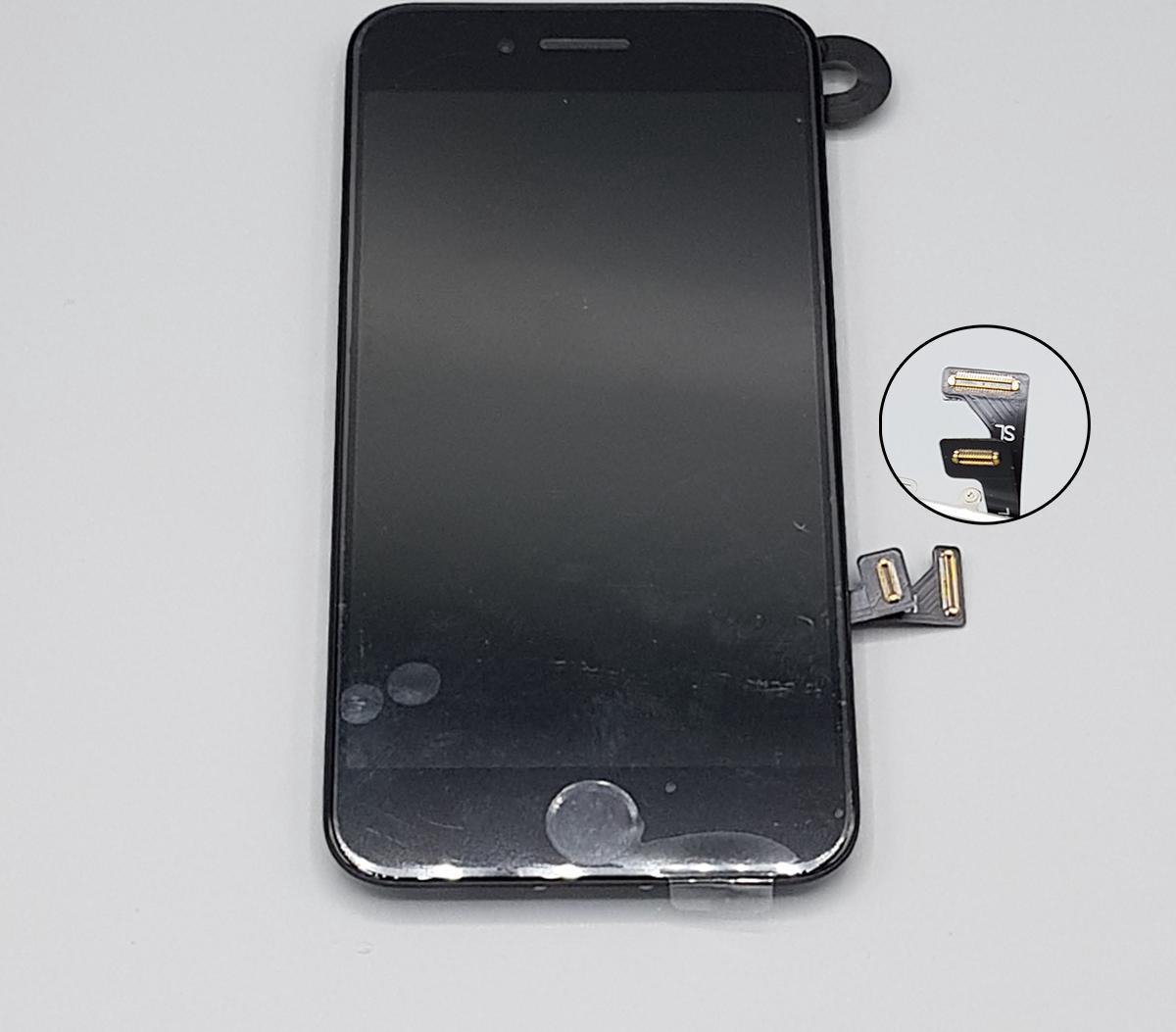 Voor IPhone 7 voorgemonteerd lcd scherm Zwart - AA+ - inclusief toolkit en 3M tape