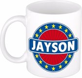 Jayson naam koffie mok / beker 300 ml  - namen mokken