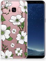 Geschikt voor Samsung S8 TPU-siliconen Hoesje Design Dogwood Flowers