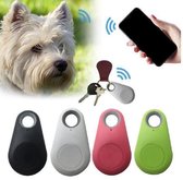 Mini smart bluetooth tracker key finder zwart