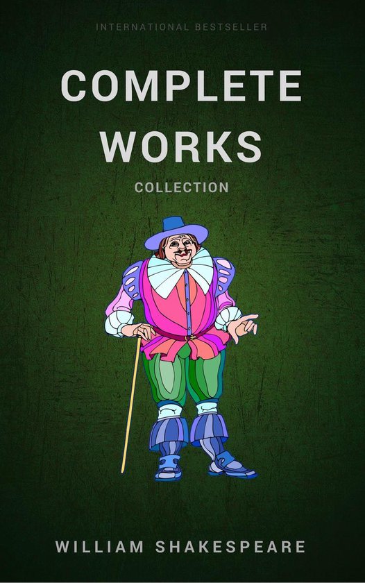The Complete Works of Shakespeare (Leather Bound) by William ... - cover