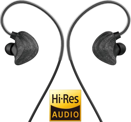UiiSii CM5 Zwart - Hi-Res in-ear oortjes van professionele kwaliteit -  Uniek design - Coax | bol.com
