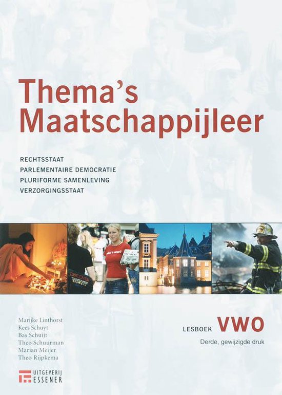 Thema's Maatschappijleer / Vwo / Deel Lesboek - M. Linthorst | Nextbestfoodprocessors.com