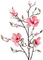 Magnolia roze kunstbloem 105 cm
