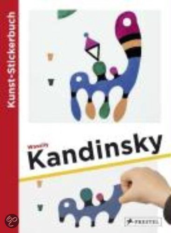 Cover van het boek 'Kunst Stickerbuch Kandinsky'