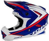 Jopa BMX-Helmet Flash Blue-White-Red 57-58 M