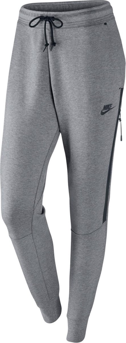 Nike Tech Fleece Pant Sportbroek - Maat L - Vrouwen - grijs | bol.com