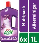 Andy Lavendel Fris - 6 x 1 l - Allesreiniger