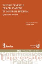 Commission Université-Palais (CUP) - Théorie générale des obligations et contrats spéciaux