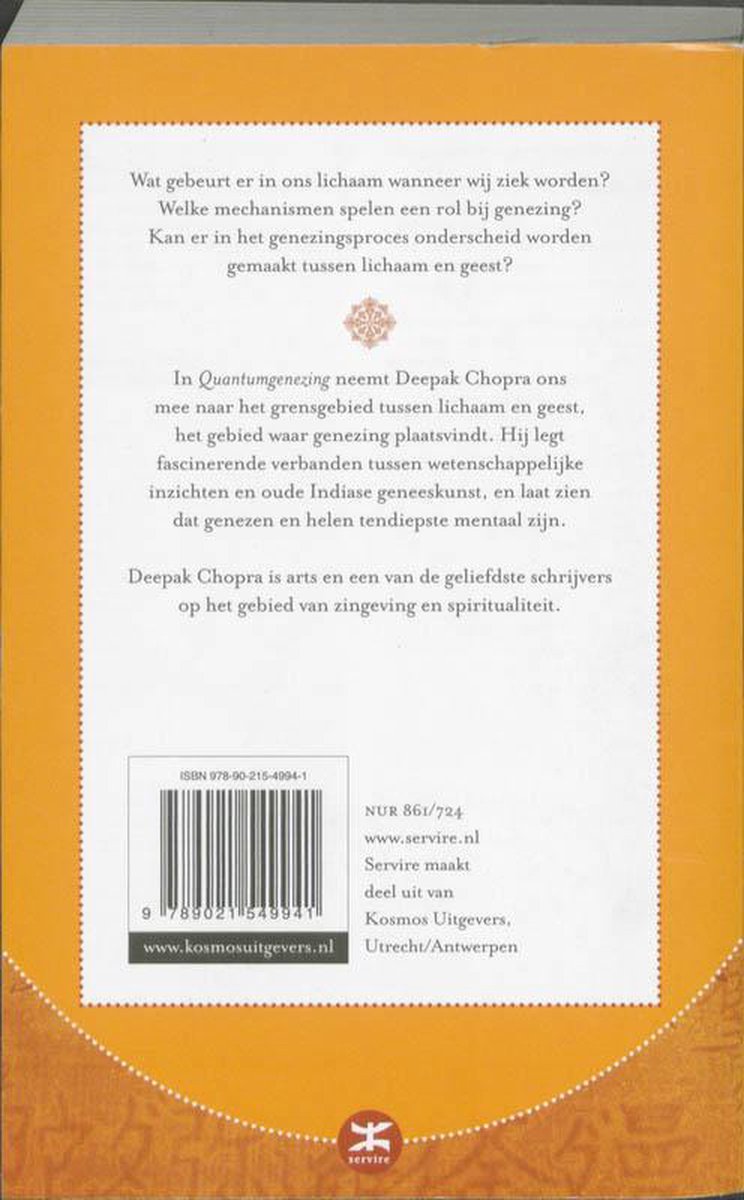 Quantumgenezing - back cover