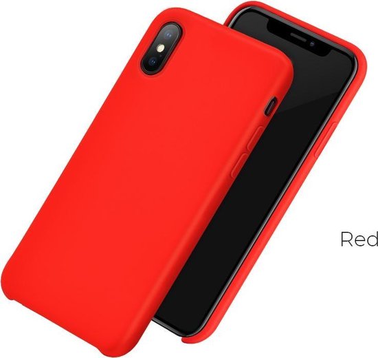 Coque iPhone Xs Max - Coque arrière Apple - Rouge | bol
