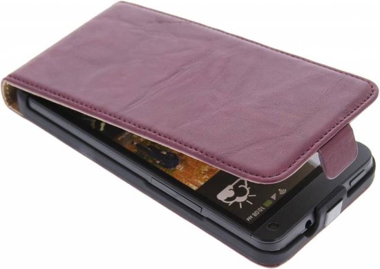 Mobiparts Vintage Flip Case HTC One Rubin