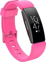 KELERINO. Siliconen bandje voor Fitbit Inspire (HR) - Roze - Large