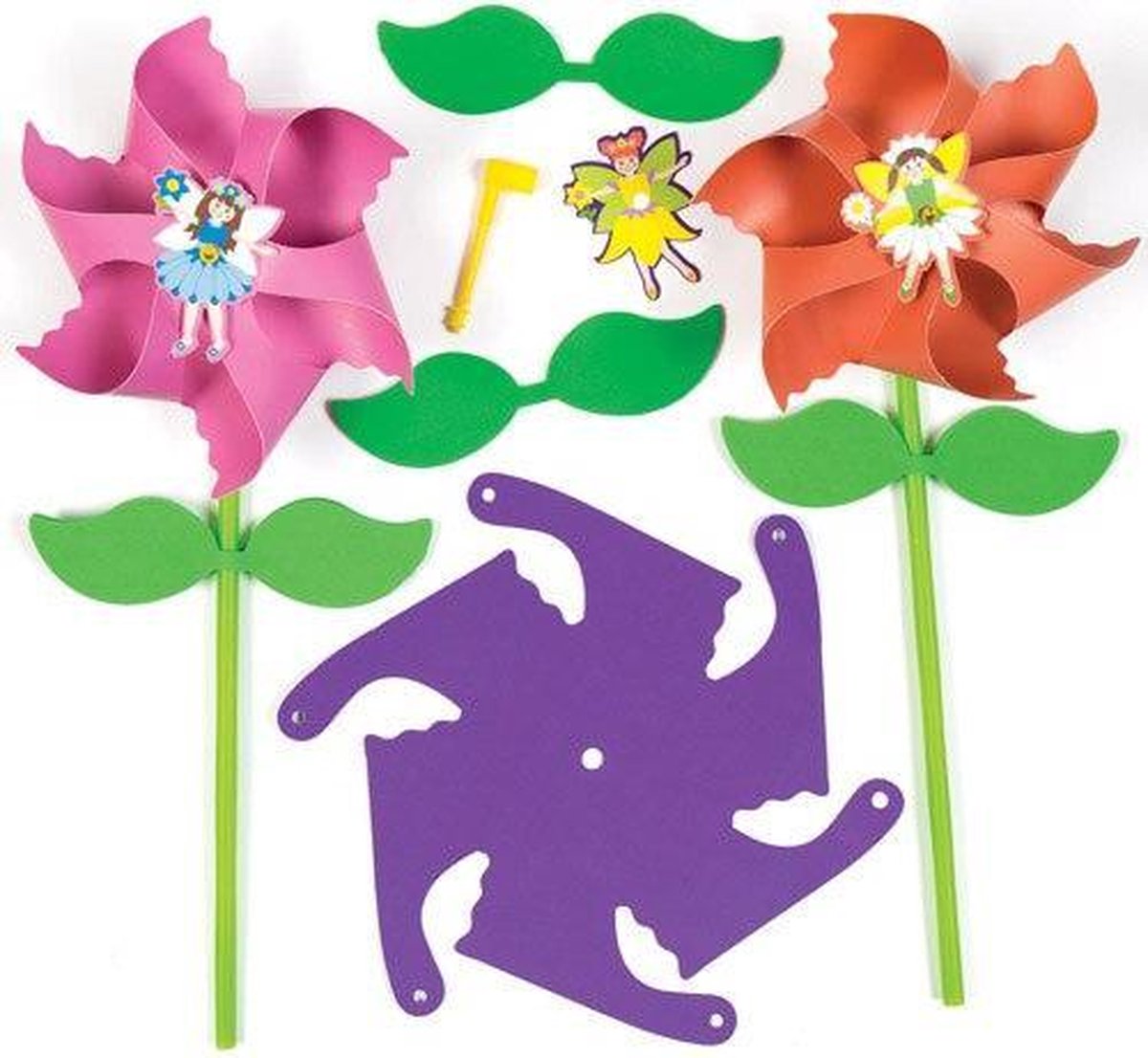 Teeyyui Feeëndecoratie elfen fee decoratie fee bloemen fee hars outdoor accessoires tuin decoratie handwerk (B