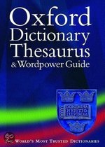 Oxford Dictionary, Thesaurus and Wordpower Guide