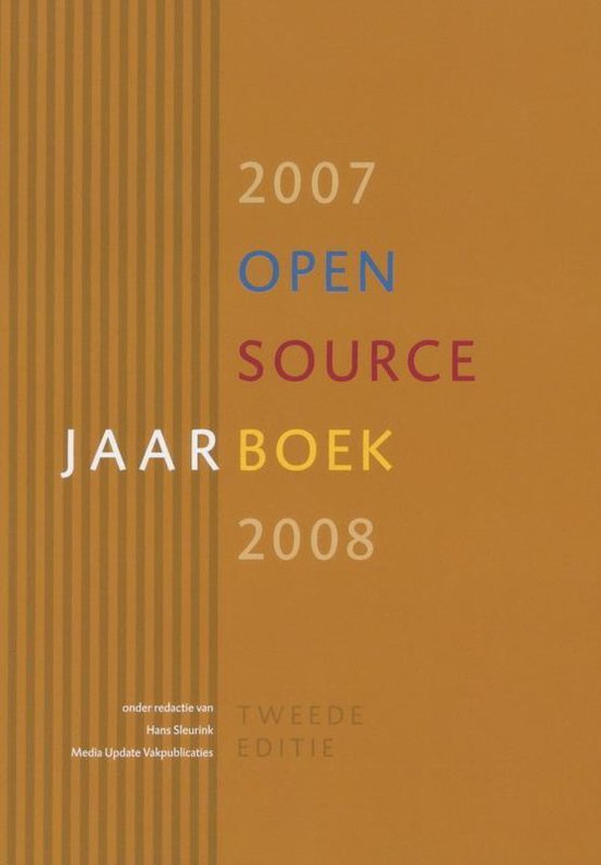 Cover van het boek 'Open Source Jaarboek / 2007-2008'