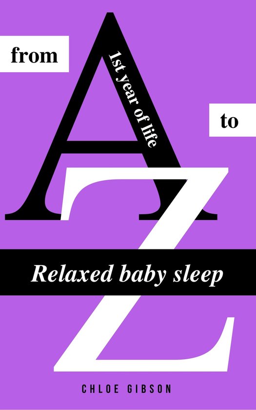 Relaxed baby sleep from A to Z - cover