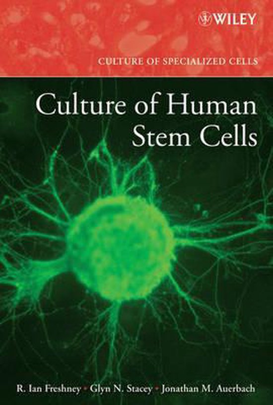 Culture of Human Stem Cells 9780470052464 R. Ian Freshney Boeken
