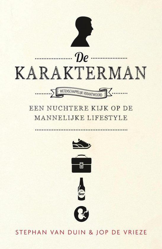 De karakterman; een nuchtere kijk op de mannelijke lifestyle – Stephan van Duin & Jop de Vrieze