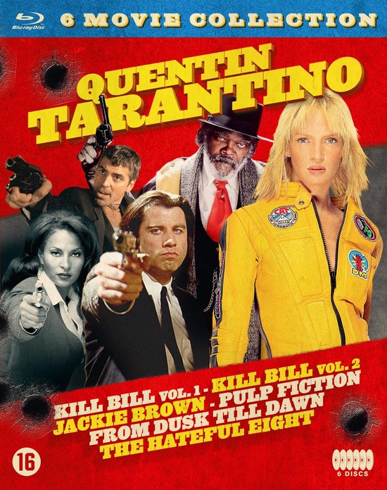 Omslag van Tarantino Box (Blu-ray)