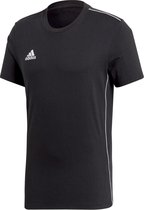 adidas Sportshirt - Maat L  - Mannen - zwart/wit