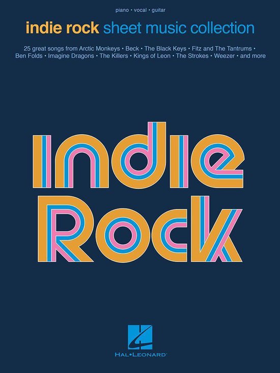 Indie Rock Sheet Music Collection - cover