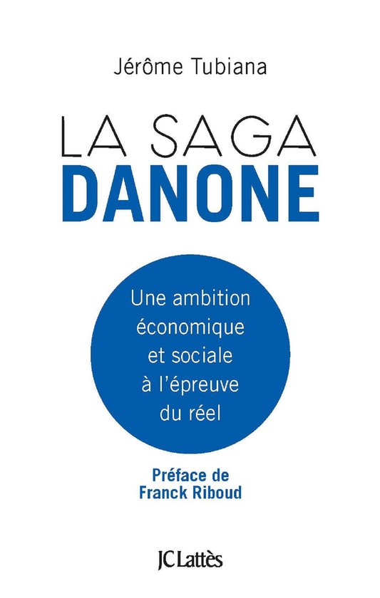La saga Danone - cover