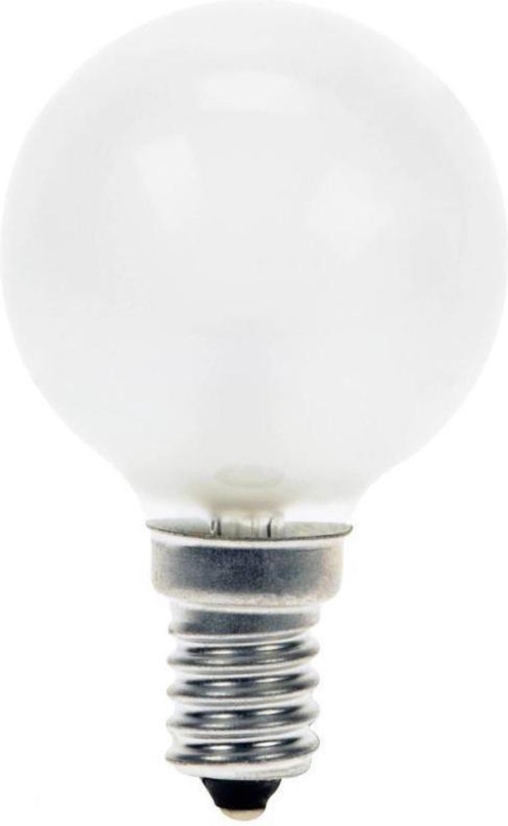 5 stuks - Calex - Kogellamp - Gloeilamp - 10 Watt Mat - E14