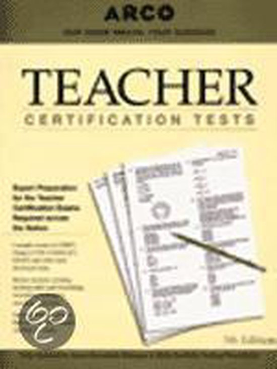 Arco Teacher Certification Tests