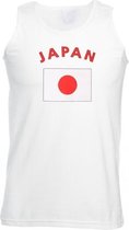 Witte heren tanktop Japan 2XL