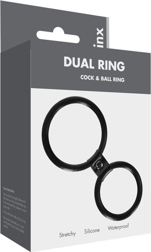 Anneau pénien Linx Dual Ring Black OS | bol.